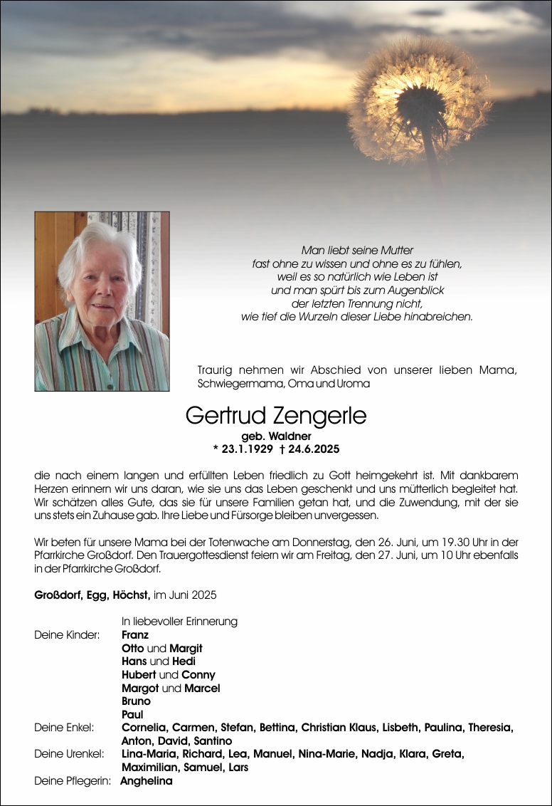 Gertrud Zengerle